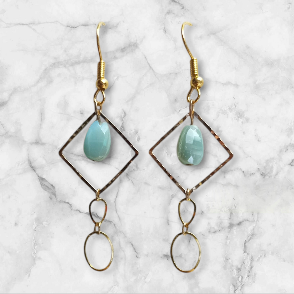 Art Deco Geometric Earrings