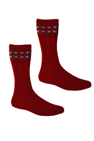Wave Trim Socks