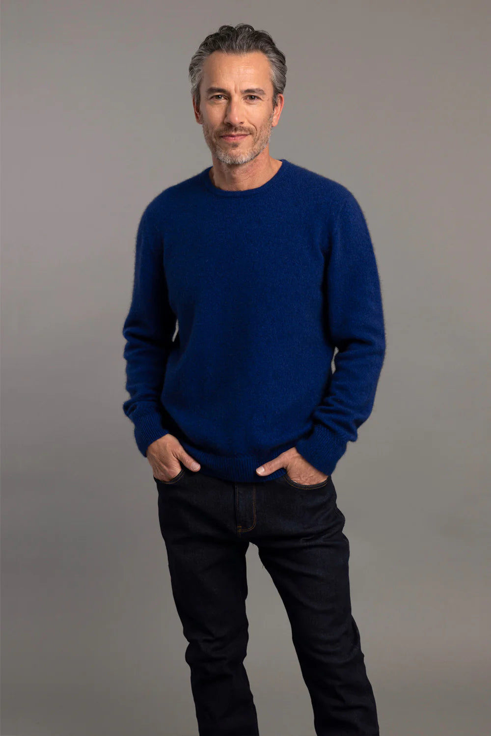 Rack Stitch Crew Neck Jumper
