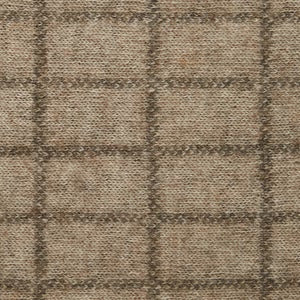 Possum Merino Check Scarf