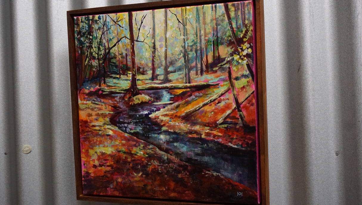 NZ Forrest by local artist Kathy Kerr