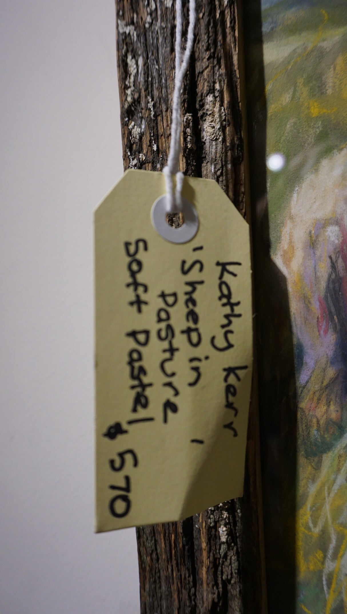 Sheep in Pasture - by local artist Kathy Kerr