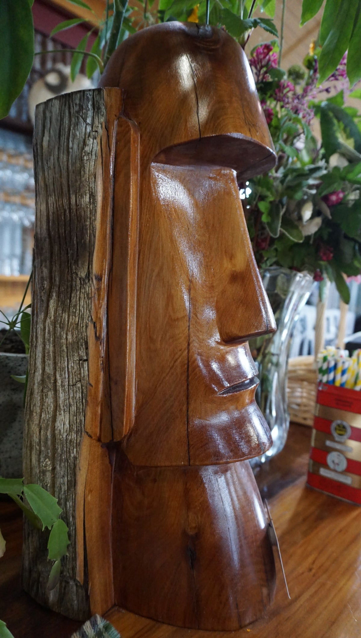 Totara Wood Carving by Bill Adams of Omarama