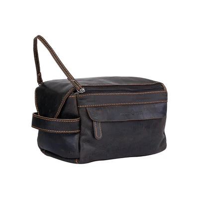 Leather Travel Washbag Darwin