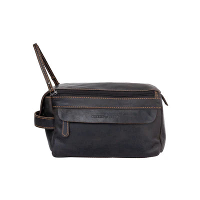 Leather Travel Washbag Darwin