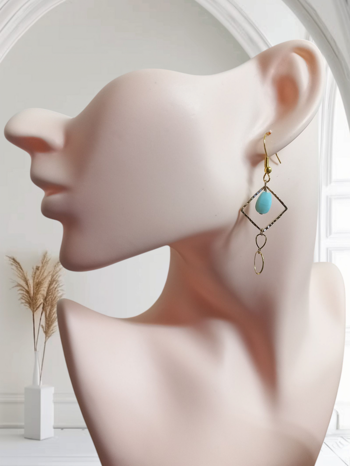Art Deco Geometric Earrings