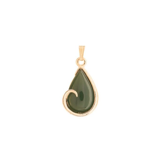 Teardrop Swirl Pendant
