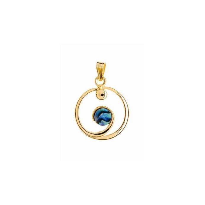 Eternity Pendant Gold Plated