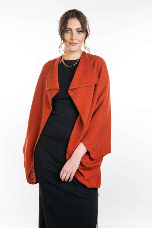 Moss Stitch Shrug
