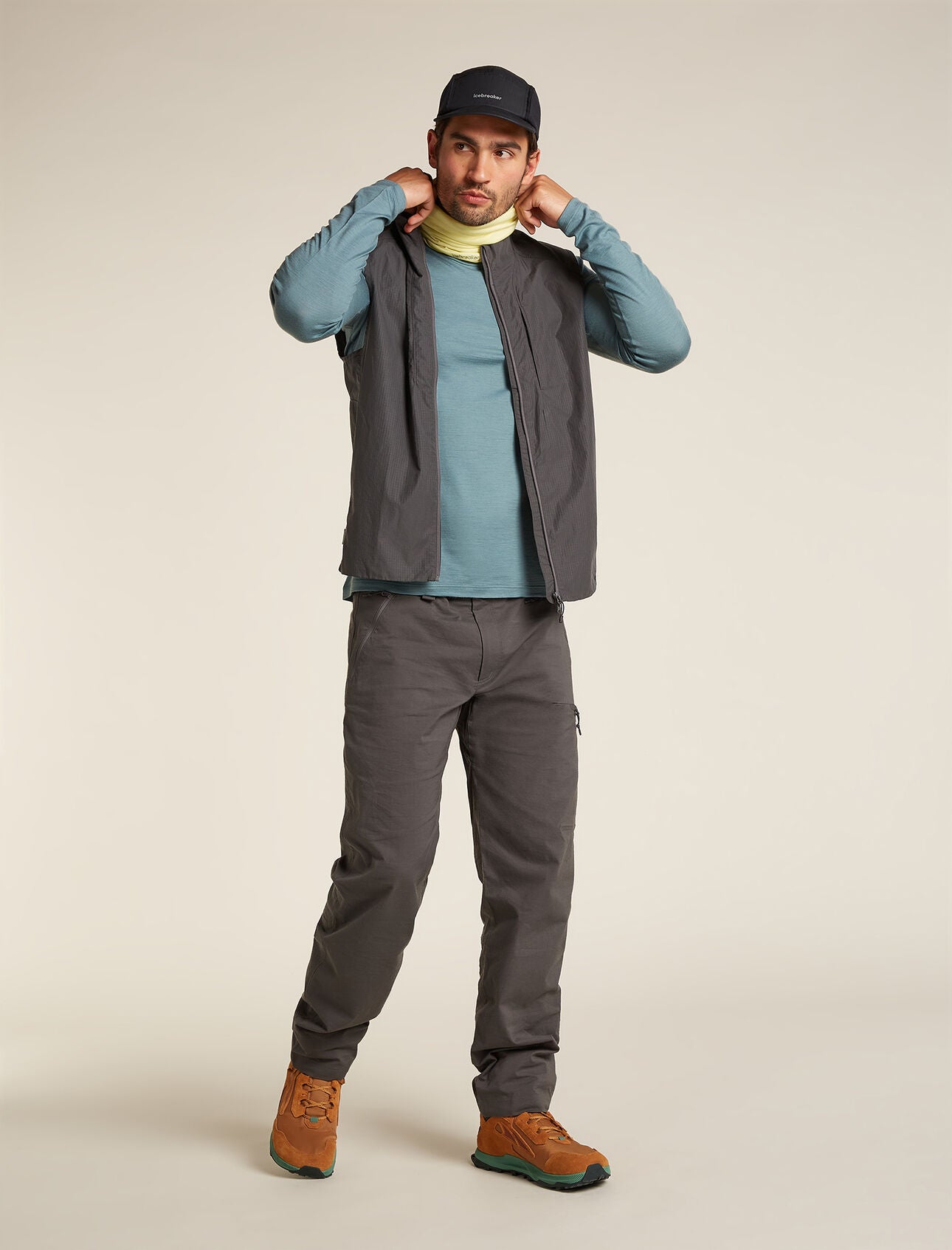 Men's Merino 200 Oasis Long Sleeve Crew Neck Thermal Top