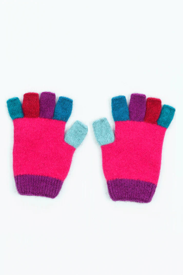 Kids Multi Fingerless Glove