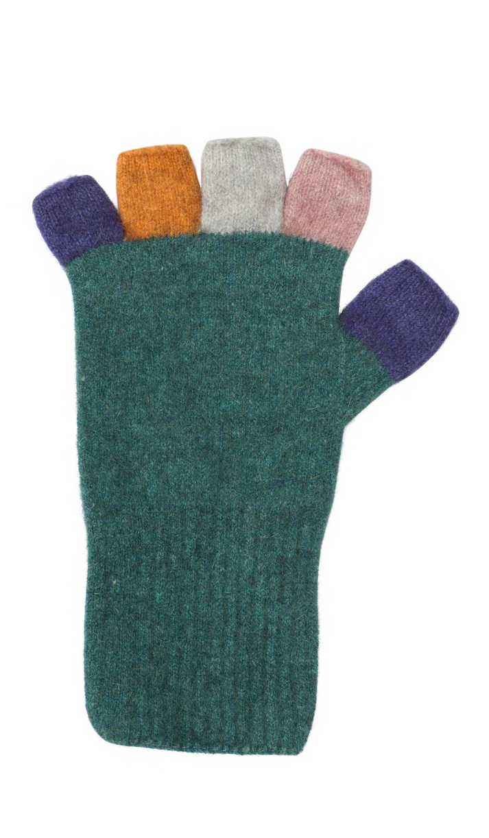 Multi Fingerless Glove