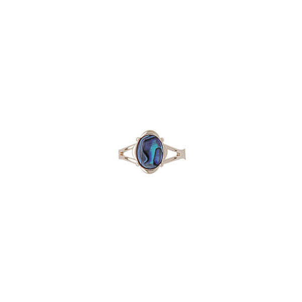 Oval Ring Paua