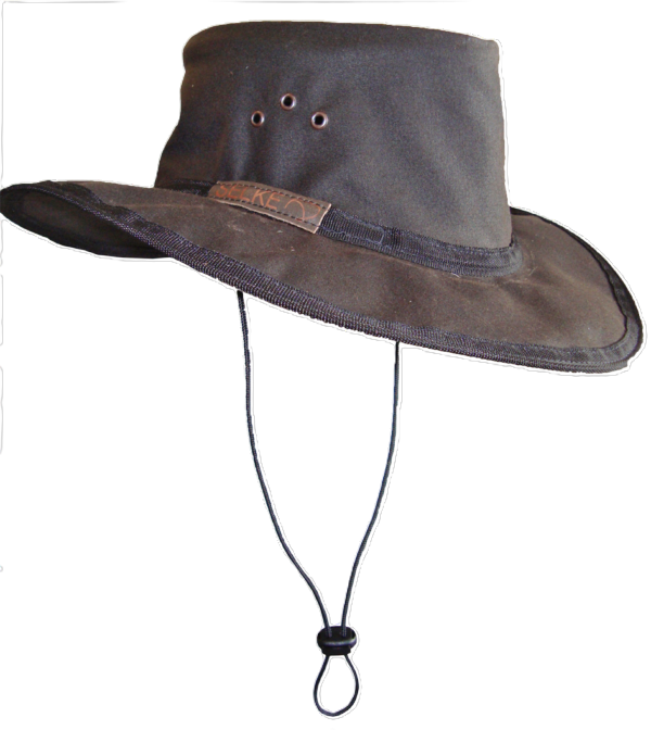 Oilskin Hat Brown