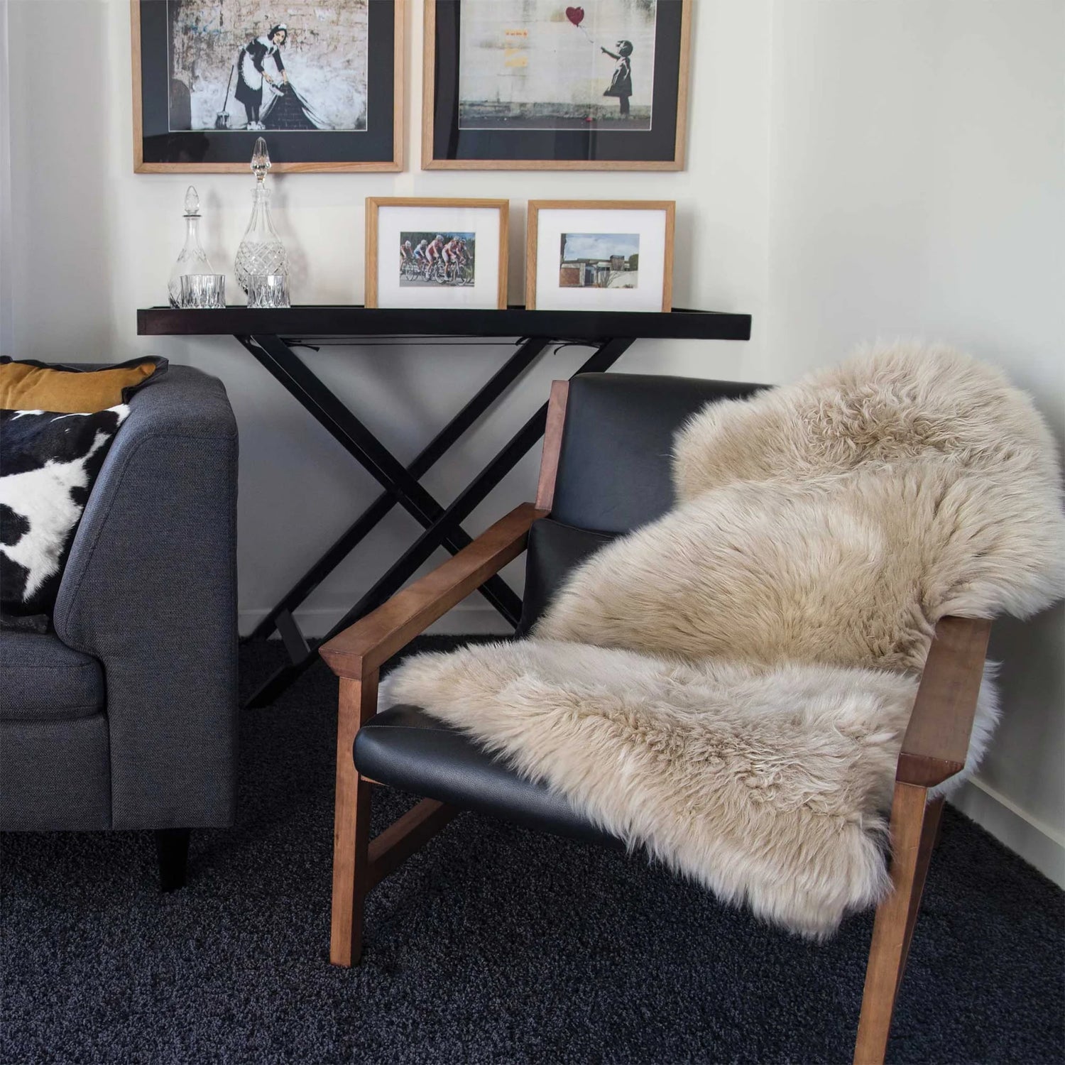 Gold Star One Piece Sheepskin Rugs