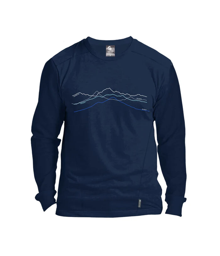 Men's Merino Mountains Long Sleeve Top