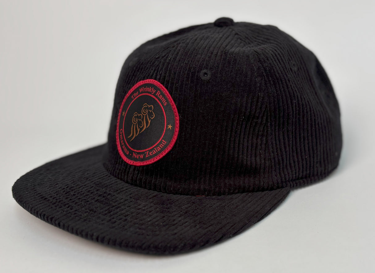 The Winkly Rams Cord Hat With Adjustable Strap
