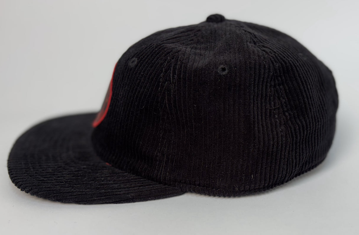 The Winkly Rams Cord Hat With Adjustable Strap