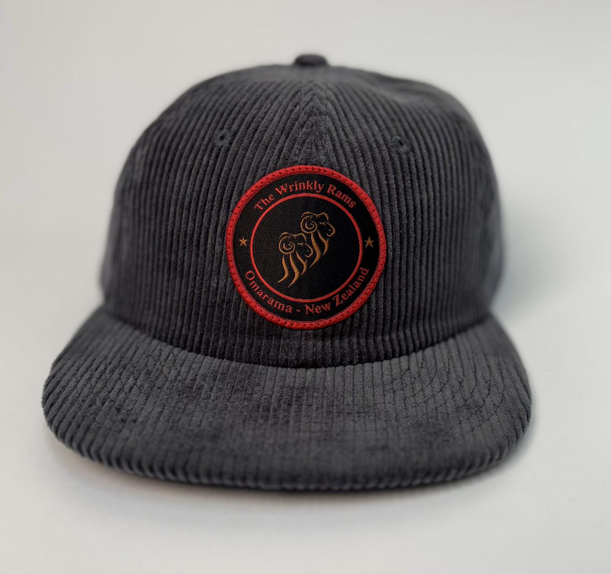 The Winkly Rams Cord Hat With Adjustable Strap