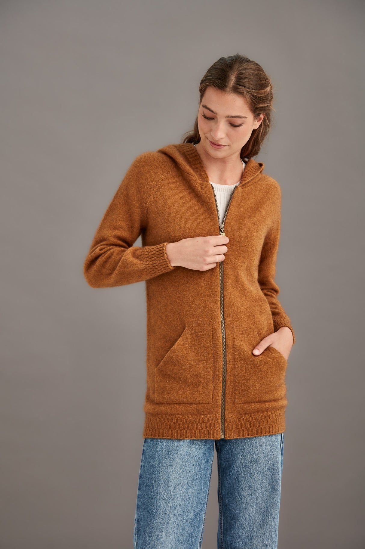 Stepped Stitch Hoodie