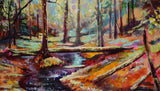 NZ Forrest by local artist Kathy Kerr