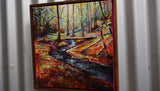 NZ Forrest by local artist Kathy Kerr