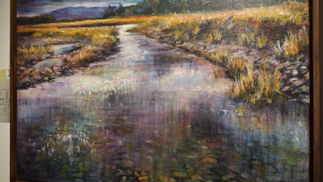 All that glitters isn't gold - by local artist Kathy Kerr