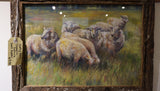 Sheep in Pasture - by local artist Kathy Kerr