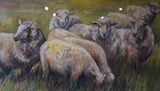 Sheep in Pasture - by local artist Kathy Kerr
