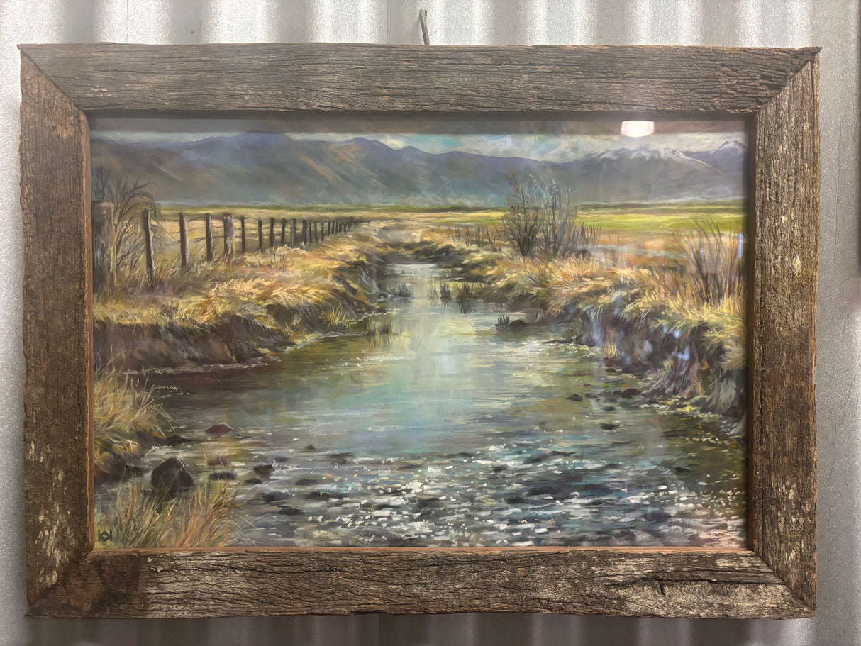 Glen Eryie Creek Pastel