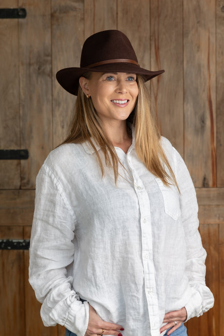 Electric Pukeko Wool Hat - Brooklyn