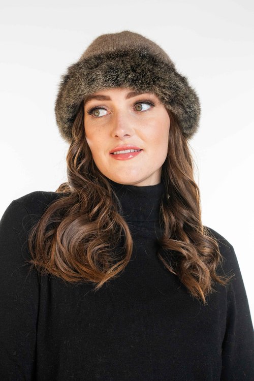 Fur Trim Beanie