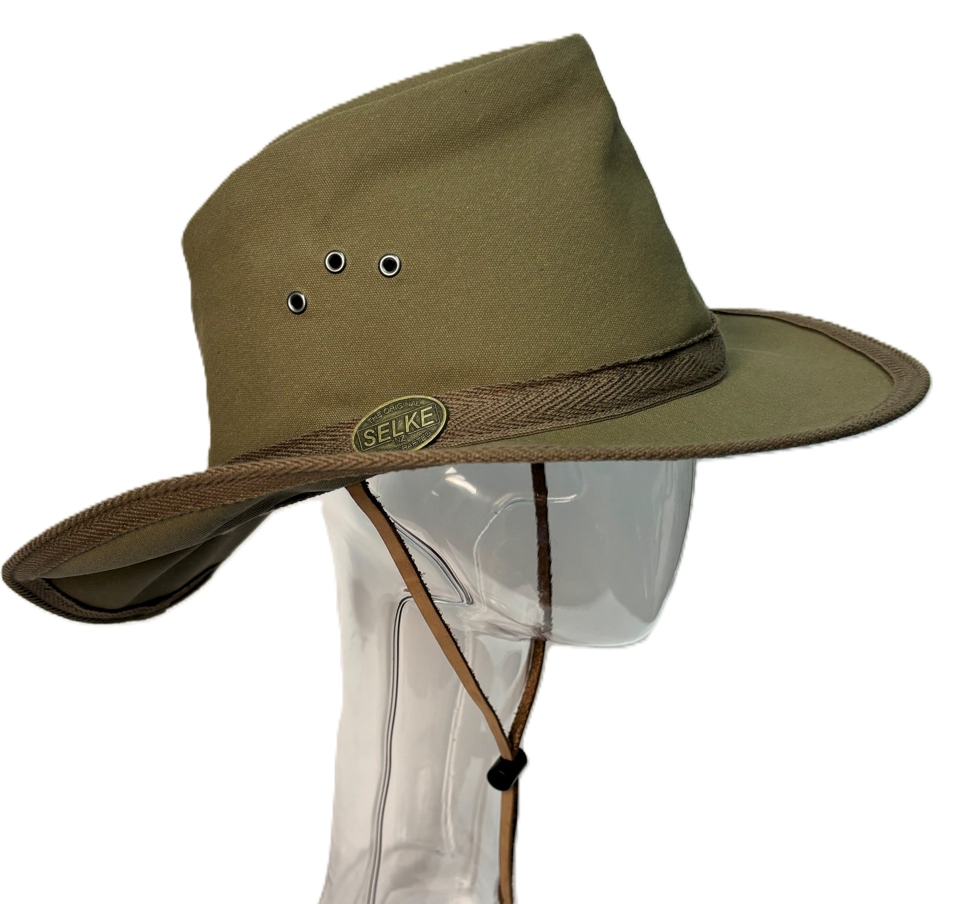 Khaki Canvas Hat Khaki L
