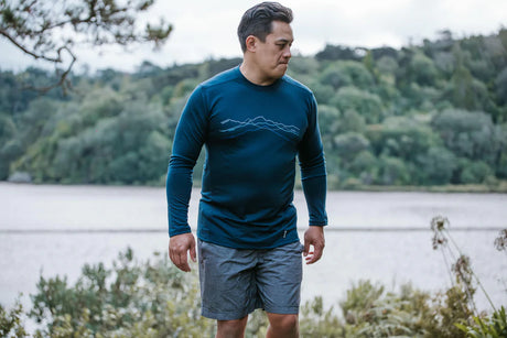Men's Merino Mountains Long Sleeve Top